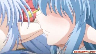 Elven Babe with Big Boobs Gets Fucked by Busty Anime Shemale