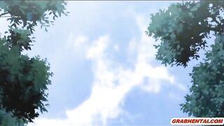 Big Boobs Hentai Brutal Tentacle Fucking and Facial Cum