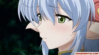 Big Boobs Hentai Brutal Tentacle Fucking and Facial Cum