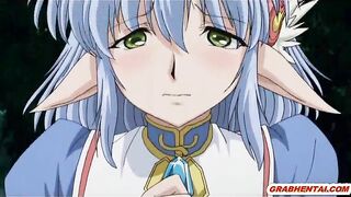 Big Boobs Hentai Brutal Tentacle Fucking and Facial Cum