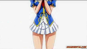 Big Boobs Hentai Brutal Tentacle Fucking and Facial Cum