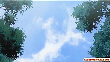 Big Boobs Hentai Brutal Tentacle Fucking and Facial Cum