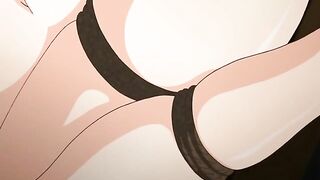 Ass Injection for Bondage Hentai with Big Boobs - Anime