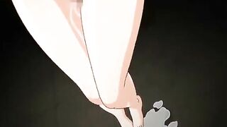 Ass Injection for Bondage Hentai with Big Boobs - Anime
