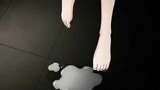 Ass Injection for Bondage Hentai with Big Boobs - Anime