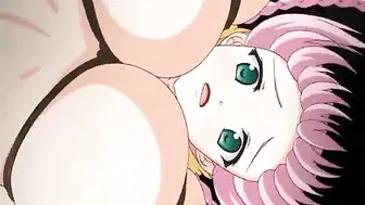 Ass Injection for Bondage Hentai with Big Boobs - Anime