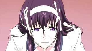 Busty Anime Co-Eds Group Fucked in Hentai Porn