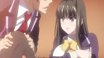 Hentai Coed's Hot Knee Fucked by Pervert