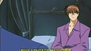 Hentai Slave Poked by Master's Big Boobs