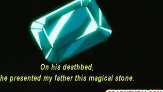 Hentai Slave Poked by Master's Big Boobs