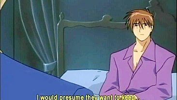 Hentai Slave Poked by Master's Big Boobs