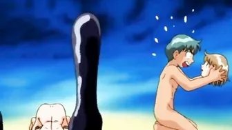 Outdoor Hentai Fun - Cute Girl Rides Dick Hot and Hard