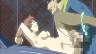 Bondage hentai virgin fucked in the car by pervert, bondage,  hentai,  virgin,  fucked,  car