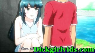 Hentai Shemale Fucks Bareback and Gets Hot Anime Toon Sex