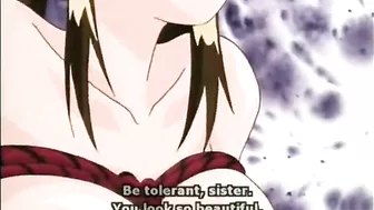 Bondage hentai gets vibrated pussy and blows big cocks, bondage,  hentai,  vibrators,  pussies,  blowjob