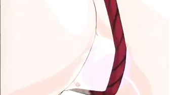 Bondage hentai gets vibrated pussy and blows big cocks, bondage,  hentai,  vibrators,  pussies,  blowjob