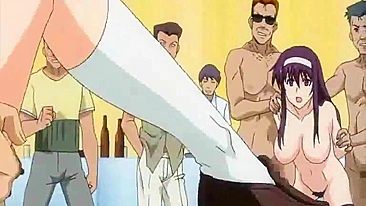 Bondage Coed Gangbang Splash Cum - A Hentai Porn Video