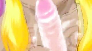 Shemale Anime Porn - Black Girl Sucks and Jerks Tiny Cock