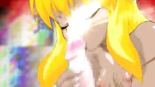 Shemale Anime Porn - Black Girl Sucks and Jerks Tiny Cock