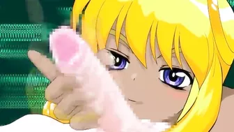 Shemale Anime Porn - Black Girl Sucks and Jerks Tiny Cock