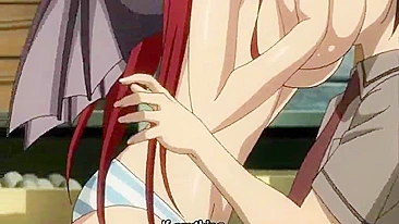 Batgirl's Titty and Pussy Fucked in Hentai Anime