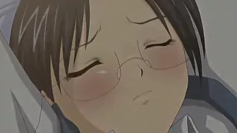 Japanese Coed Gets Hot and Bound in Bed for Hentai Poking Fun