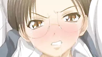 Japanese Coed Gets Hot and Bound in Bed for Hentai Poking Fun