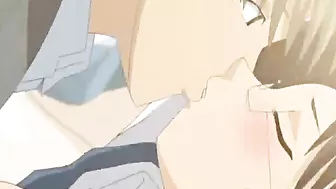 Japanese Coed Gets Hot and Bound in Bed for Hentai Poking Fun