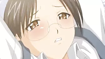 Japanese Coed Gets Hot and Bound in Bed for Hentai Poking Fun