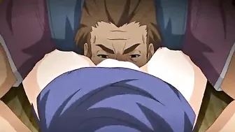 Japanese Coed with Big Tits Gets Hard Gangbang in Hentai Porn