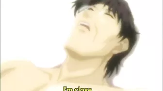 Busty hentai coeds strapon ass fucked