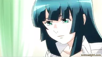 Shemale hentai ass fucked in the bathroom