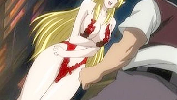Horny Elf with Big Boobs Assfucked in Hentai Anime