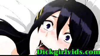 Georgous Anime Shemale Hot Fucked and Cummed in Toon Porn