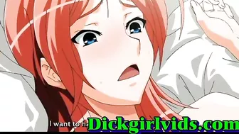 Georgous Anime Shemale Hot Fucked and Cummed in Toon Porn