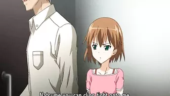 Cute Anime Hentai Poked from Behind in the Toilet