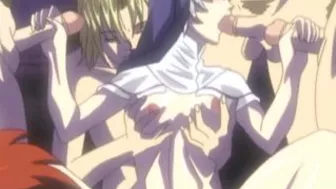 Naughty Nun Gets Gangbanged by Hot Anime Men Naughty Nun Gets Gangbanged by Hot Anime Men