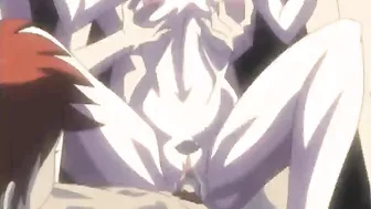 Naughty Nun Gets Gangbanged by Hot Anime Men