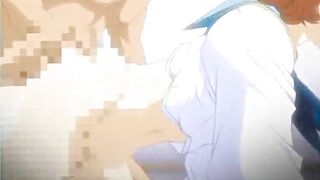Hentai Virgin with Big Boobs Hard Poked by Pervert - Roped and Tied