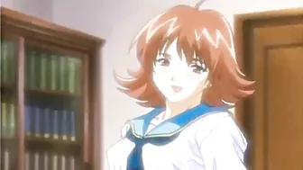 Hentai Virgin with Big Boobs Hard Poked by Pervert - Roped and Tied