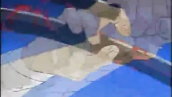 Hentai Girl with Big Tits Fucked by Red Monster