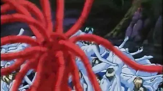 Hentai Girl with Big Tits Fucked by Red Monster