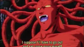 Hentai Girl with Big Tits Fucked by Red Monster