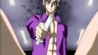 Hentai with Big Tits Gets Shoved Vibrator in Wet Pussy