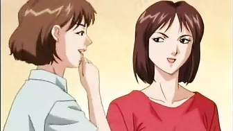 Hentai with Big Tits Gets Shoved Vibrator in Wet Pussy