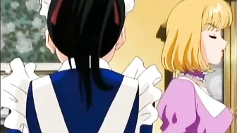 Hentai with Big Tits Gets Shoved Vibrator in Wet Pussy