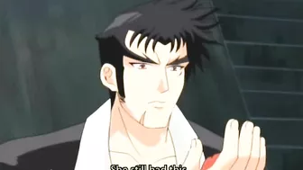 Hentai Threesome Wet Pussy Poked and Creampie