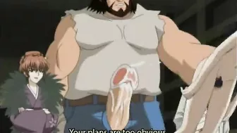 Hentai Threesome Wet Pussy Poked and Creampie