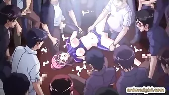 Hentai Nurse Threesome Poked by Shemale