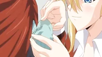 Coed gets her big boobs sucked by a big cock before receiving a facial cumshot.